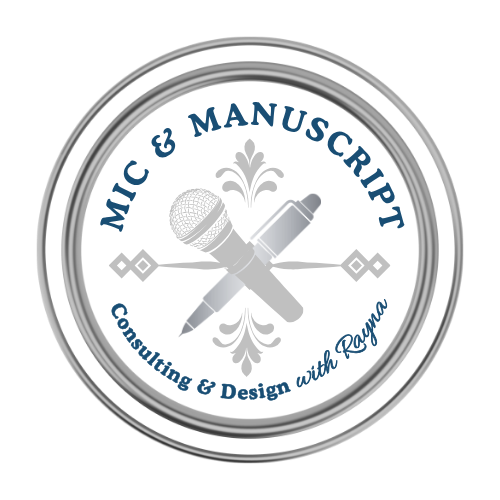 Mic & Manuscript Logo